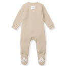 Burts Bees - Baby Unisex Solid Rib Sleep & Play, Hummus Image 2