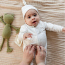 Burts Bees Frog Baby Jumpsuit & Hat Set Image 2