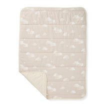 Burt's Bees - Good Night Sky Reversible Blanket, Limestone Image 1