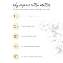 Burt's Bees - Good Night Sky Reversible Blanket, Limestone Image 6