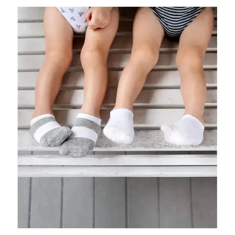 Burt's Bees - 6Pk Baby Ankle Non-Slip Grips Socks Image 3