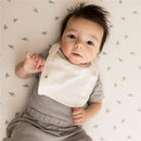 Burts Bees - Set Of 5 Hello Moon Lap Shoulder Bibs, Quarry Image 4