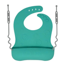 Busy Baby - Busy Baby Bungee Bib | Spearmint Image 1