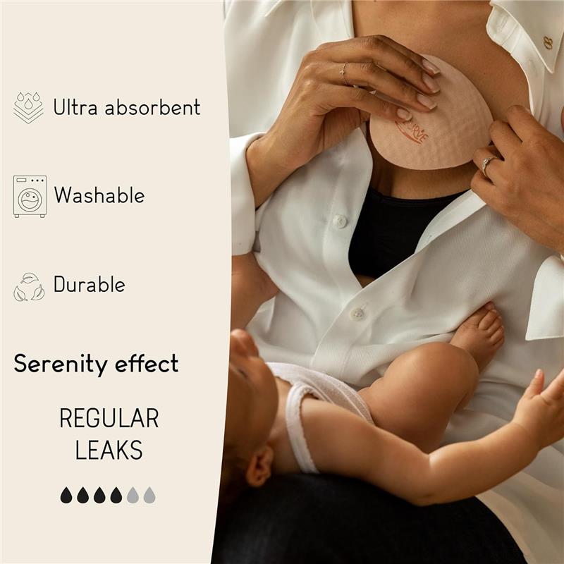 Cache Coeur - Essential 1 Pair Of Nursing Pads Regular Leaks Slim, White Image 3