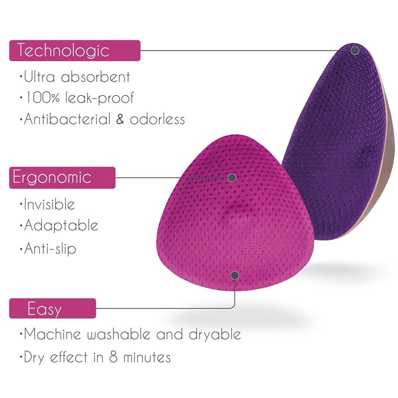 Cache Coeur - Essential Plus - 3 Pairs Of Nursing Pads Regular Leaks Slim, White Image 6