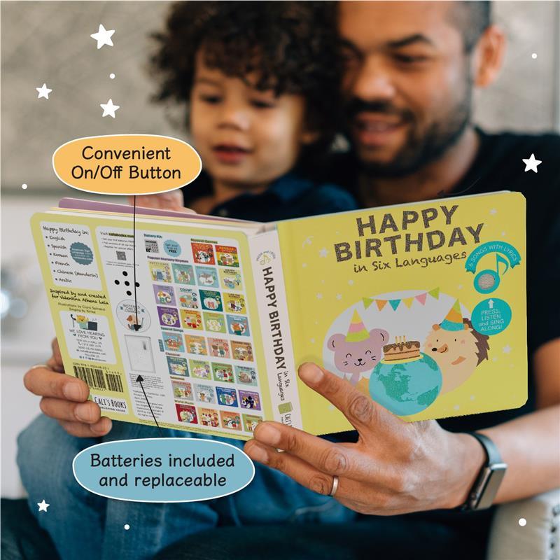 Cali's Books - Happy Birthday In Six Languages Image 7