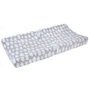 Carter' s Printed Changing Pad Cover, Grey Cloud Image 1