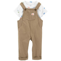 Carters - Baby Boy 2Pk Bodysuit & Overall Set Image 1