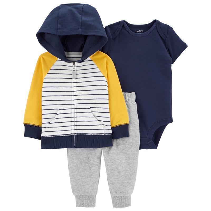 Carters - Baby Boy 3Pk Striped Jacket Set Image 1