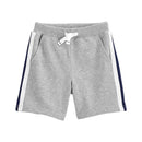 Carters - Baby Boy Pull-On Shorts, Heather Image 1