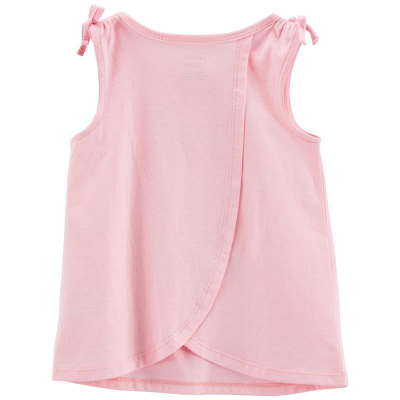 Carters - Baby Girl Watermelon Popsicle Tulip Tee, Pink Image 2