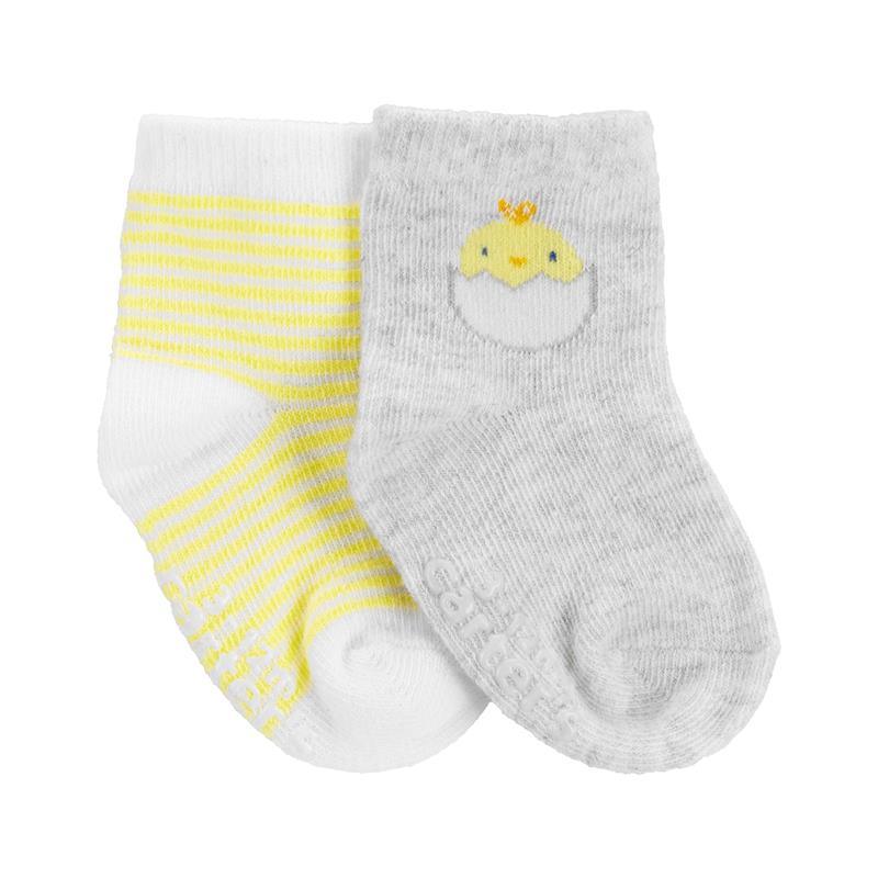 Carters - Baby Neutral 2Pk Easter Booties Image 1