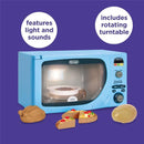 Casdon - DeLonghi Microwave Toy Replica for Children Aged 3 plus, With Flashing LED, Sounds and More, Blue  Image 4