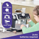 Casdon - DeLonghi Toys Barista Coffee Machine with Sounds and Magic Coffee Reveal, For Children Aged 3 plus Image 6