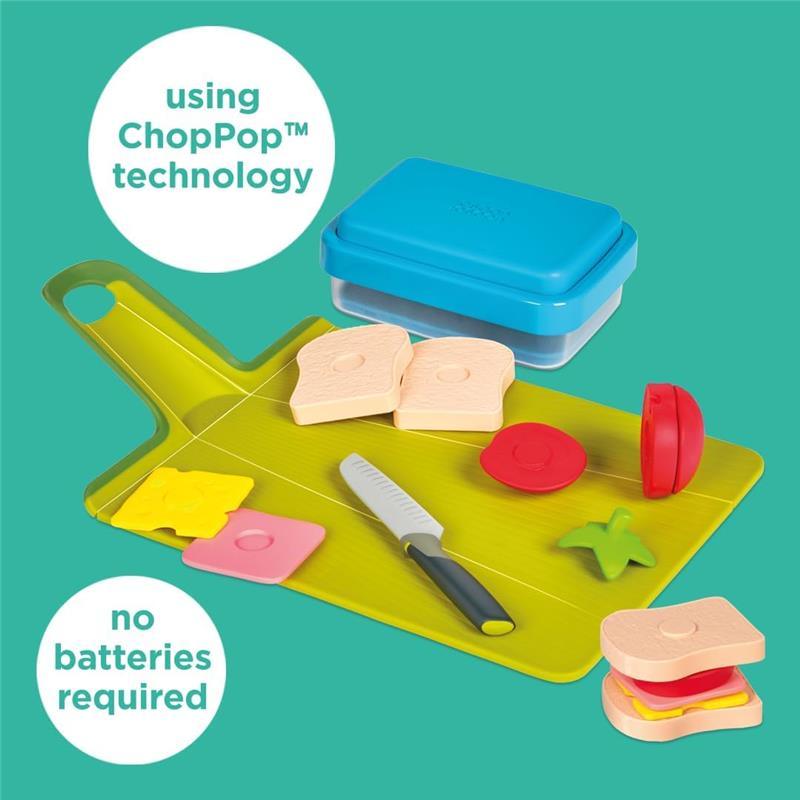 Casdon - Joseph Joseph GoEat Toy Lunch Prep Set for Children Aged 2 Years and Up, with Choppable Food Image 9