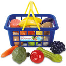 Casdon - Toy Basket with Fruits & Vegetables Image 2
