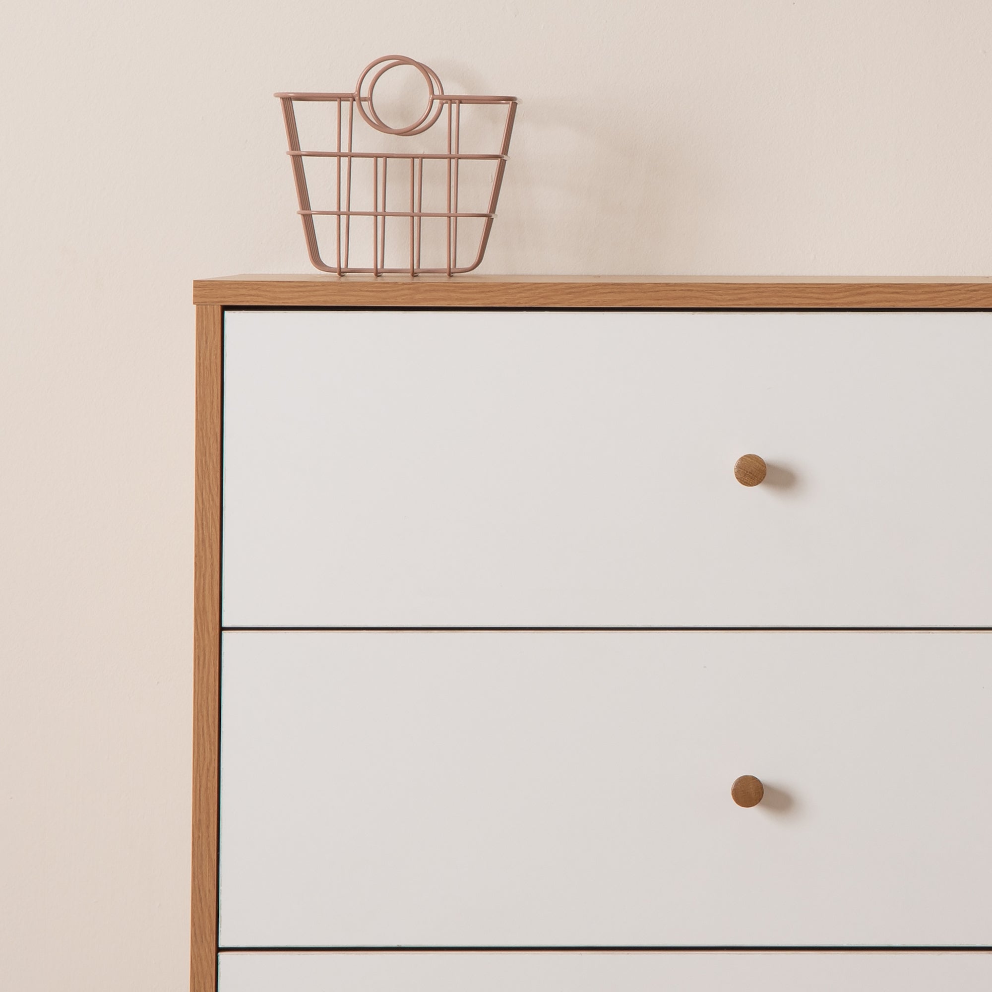 Central Park 3-Drawer, Two Shelf Nursery Dresser