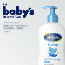 Cetaphil Baby Wash & Shampoo 13.5 Oz Image 2