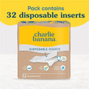 Charlie Banana - 32 Disposable Cotton Inserts Image 2
