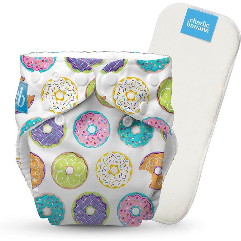 Charlie Banana - Donuts Reusable Cloth Diaper One Size Image 1