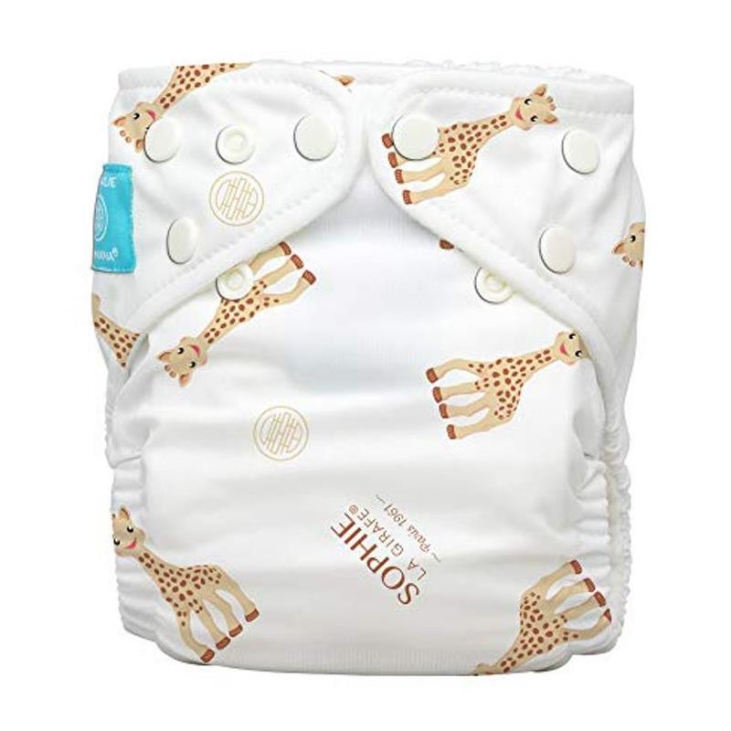 Charlie Banana - Sophie La Girafe Baby Fleece Reusable and Washable Cloth Diaper System Image 1