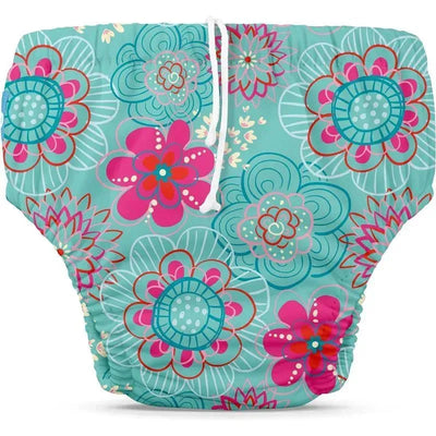 Charlie Banana - Reusable Swim Diaper, Floriana, Large Image 1