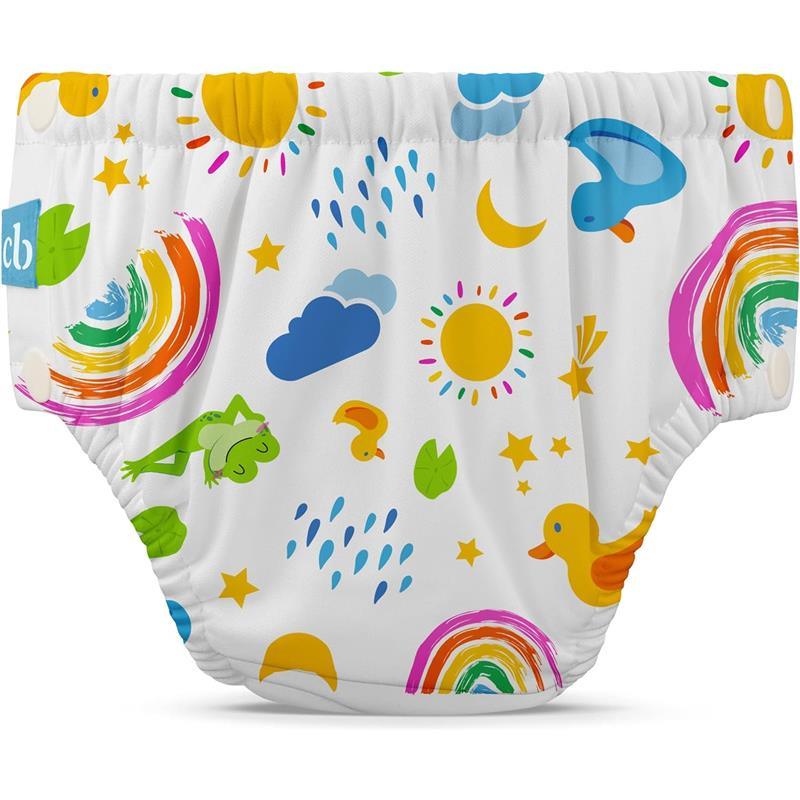 Charlie Banana - Reusable Swim Diaper Snaps Hello Sunshine Image 1