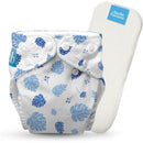 Charlie Banana - Tropical Blue Reusable Cloth Diaper One Size Image 1