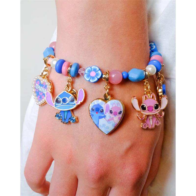 Charm It! - Gold Stitch & Angel Locket Charm Image 3