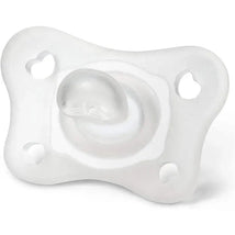 Chicco - 2 Pk Physioforma Silicone Mini Orthodontic Pacifier Clear, 0/2M Image 1