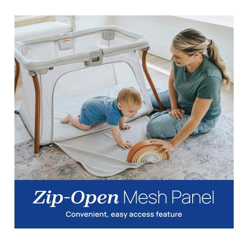 Chicco Alfa Lite Nest Lightweight Travel Playard, Serene Image 9