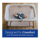 Chicco Alfa Lite Nest Lightweight Travel Playard, Serene Image 8