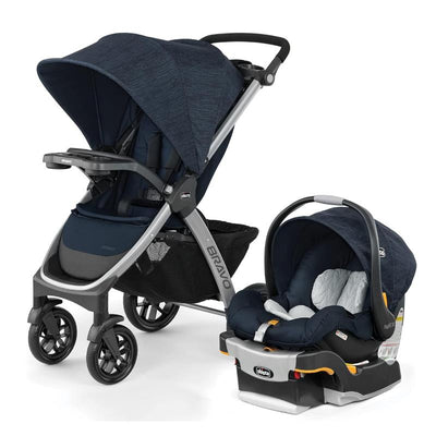 Chicco - Bravo 3-in-1 Quick Fold Travel System, Brooklyn Image 1