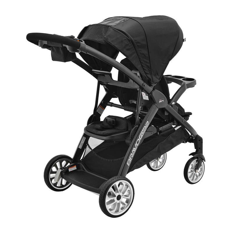 Chicco - BravoFor2 LE Standing/Sitting Double Stroller, Crux Image 2