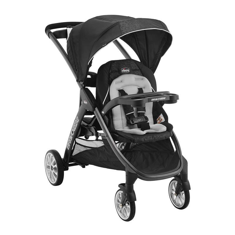 Chicco - BravoFor2 LE Standing/Sitting Double Stroller, Crux Image 4