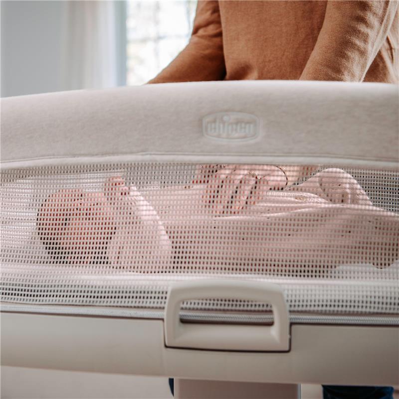 Chicco Close to You 3-in-1 Bassinet, Bedside Sleeper and Changing Table with Storage Organizer, Dove Image 6