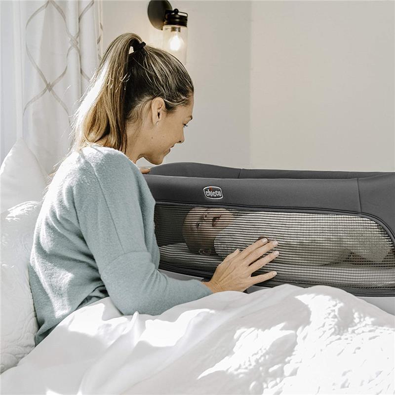 Chicco Close To You Se Bedside Bassinet, Bedside Sleeper, Portable Sleeper - Charcoal Image 9