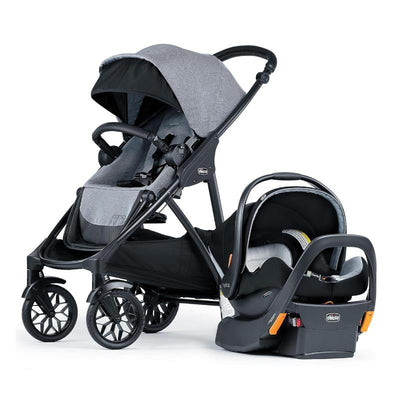 Chicco Corso LE ClearTex Modular Travel System with Corso LE Stroller & KeyFit Max ClearTex Infant Car Seat and Base, Canyon