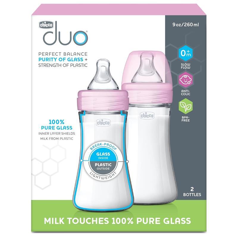 Duo 5oz. Hybrid Baby Bottle 2-Pack - Neutral
