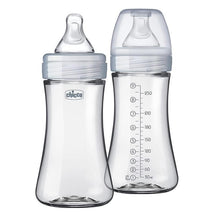 Chicco - 2Pk Duo 9Oz Hybrid Baby Bottle With Image 1