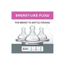 Chicco Duo Baby Bottle Nipple Stage 1 Slow Flow (0M+) 2Pk Image 3