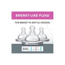 Chicco - 2Pk Duo Baby Bottle Nipple Stage 2 Medium Flow, 3M+ Image 4