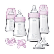 Chicco - Duo Newborn Baby Bottle Starter Gift Set, Pink Image 1
