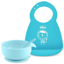 Chicco - Easy Start Silicone Feeding Gift Set 6M+ | Teal Image 1
