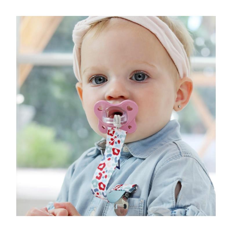 Chicco Feeding - Fashion Pacifier Clip, Multicolor Image 2