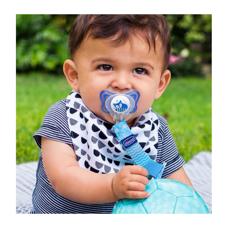Chicco Feeding - Fashion Pacifier Clip, Multicolor Image 5