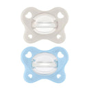 Chicco Feeding - Physioforma Dual Soft Pacifier Pearl/Sky 2-6M, 2Pk Image 1