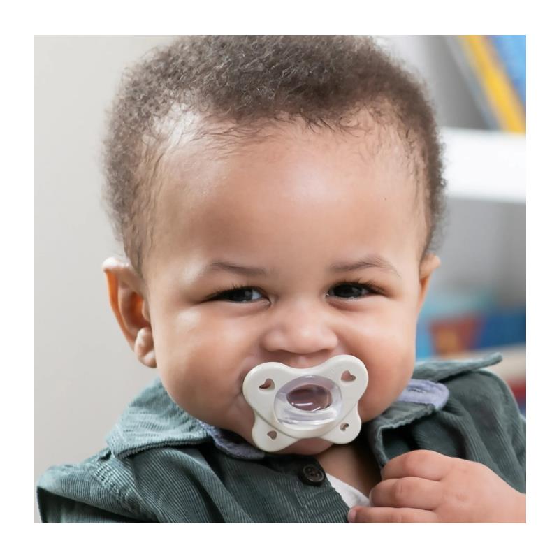 Chicco Feeding - Physioforma Dual Soft Pacifier Pearl/Sky 2-6M, 2Pk Image 3