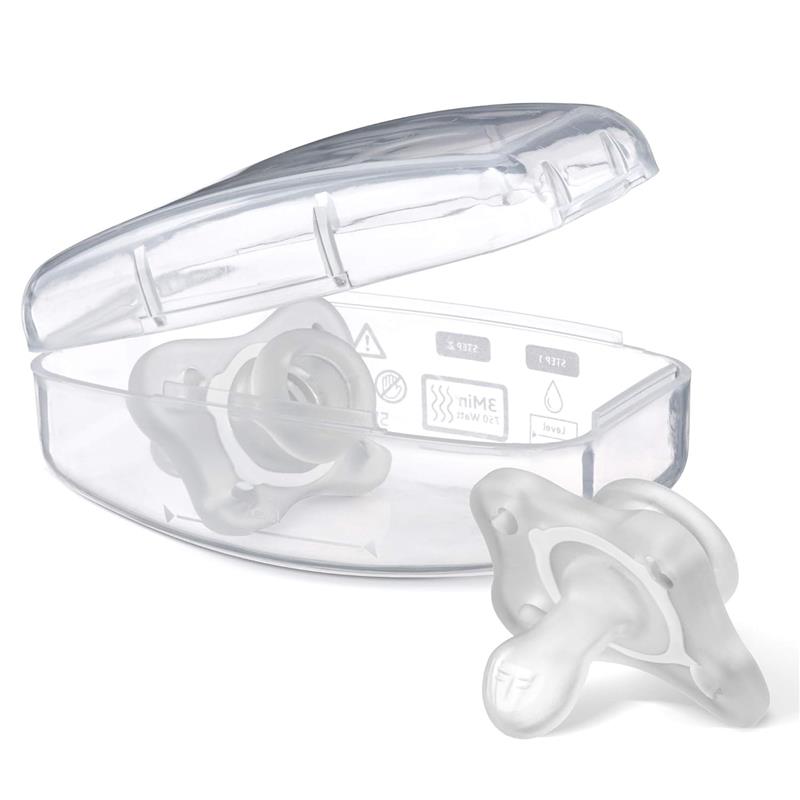 Chicco Feeding - Physioforma Mini Orthodontic Pacifier 2Pk, Clear  Image 8
