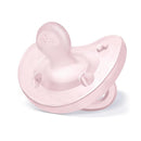 Chicco Feeding - Physioforma Orthodontic Silicone Pacifier Soft Pink 0-6M, 2Pk Image 2